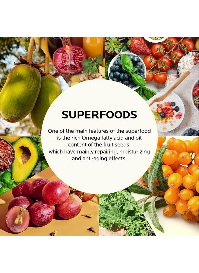 ZealSea Superfood Antioxidant Face Oil: Facial Oil with Antioxidant Rich Plant-Based Oils Hydrating and Smooth Dry Skin Care Gua Sha Massage Skin Therapy Oil for Women Men, 1 Fl Oz (Pack of 2)