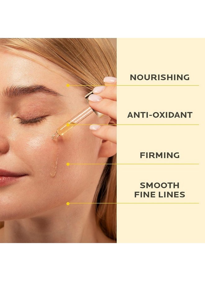 ZealSea Superfood Antioxidant Face Oil: Facial Oil with Antioxidant Rich Plant-Based Oils Hydrating and Smooth Dry Skin Care Gua Sha Massage Skin Therapy Oil for Women Men, 1 Fl Oz (Pack of 2)