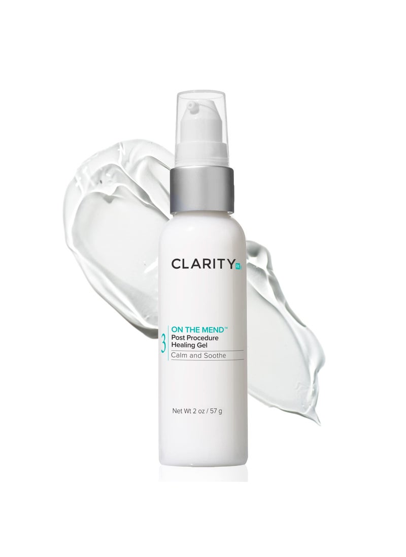 ClarityRx On The Mend Healing Gel, Natural Plant-Based Face & Body Ointment for Post Skincare Treatments (2 oz)
