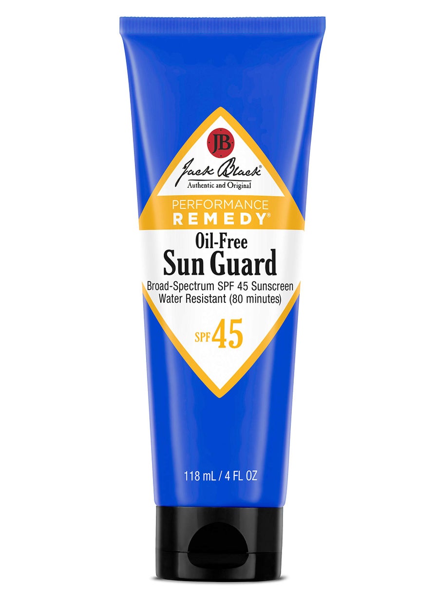 Jack Black , Oil-Free Sun Guard SPF 45 Sunscreen, 4 Fl Oz