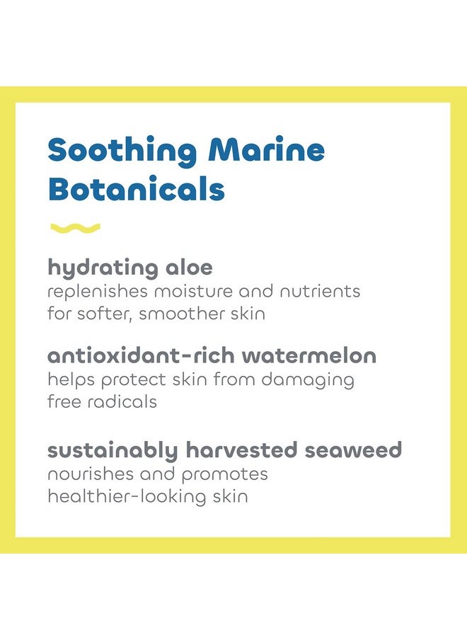 Seaweed Bath Co. Active Defense SPF 50 Sport Broad Spectrum Hybrid Sunscreen Cream, 3.4 Ounce (Pack of 2), Sustainably Harvested Seaweed, Aloe, Watermelon