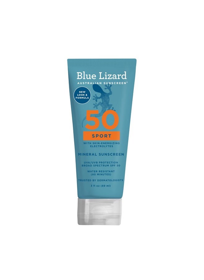 Blue Lizard Sport Mineral SPF Lotion 3 oz - SPF - 3 fl oz