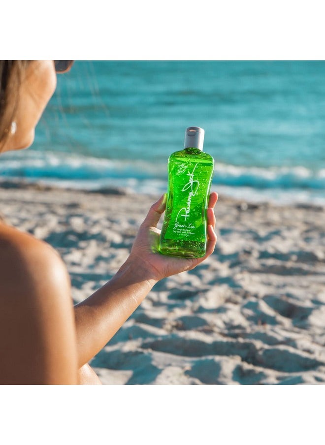 Panama Jack Green Ice Gel - Aloe Vera After Sun Formula Contains No Alcohol, Helps Preserve Tan, Relieves & Moisturizes Dry Skin & Sunburn, 8 FL OZ (Pack of 6)