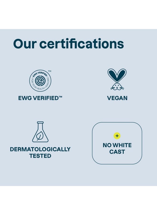 ATTITUDE Mineral Sunscreen for Sensitive Skin, EWG Verified, Broad Spectrum UVA/UVB, Dermatologically Tested, Plant and Mineral-Based Formula, Vegan, SPF 30, Unscented, 5.2 Oz
