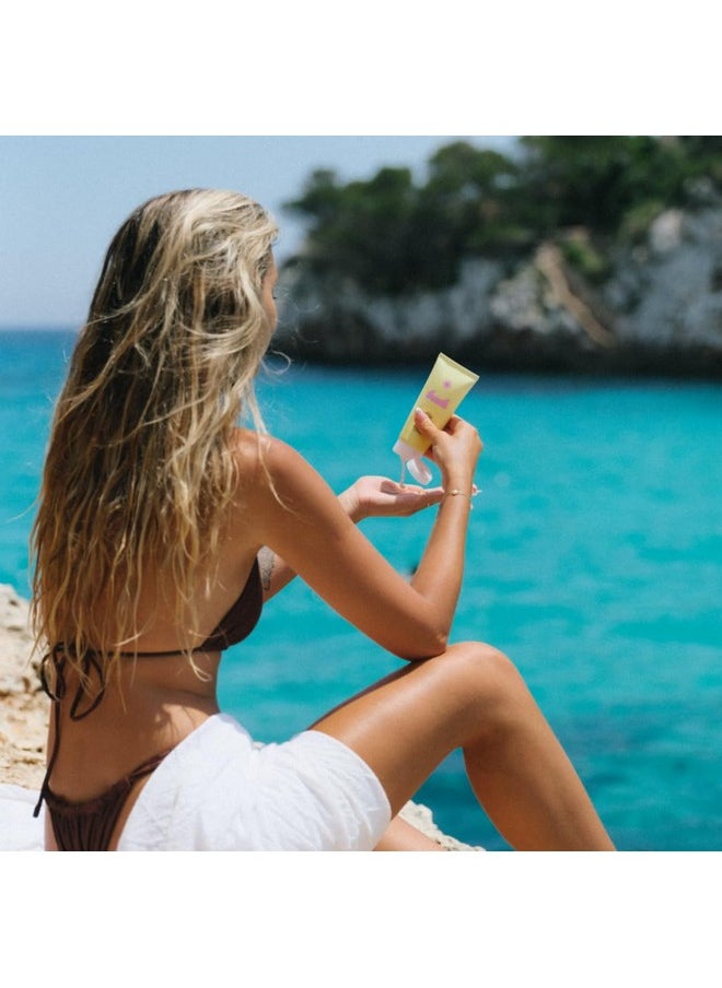 Bask Suncare SPF 50 Sheer Moisturizing Sunscreen Lotion - Broad Spectrum UVA/UVB Protection, Dermatologist Recommended, Hydrating, Lightweight & Fast Absorbing, No White Cast, Travel Size, 3.4 fl oz