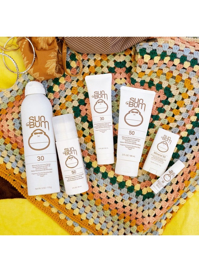 Sun Bum Mineral SPF 30 Sunscreen Body Spray | Water-Resistant Broad Spectrum Moisturizing Sunblock with Vitamin E | Hypoallergenic |Hawaii 104 Act Compliant (Octinoxate & Oxybenzone Free) | 6 oz