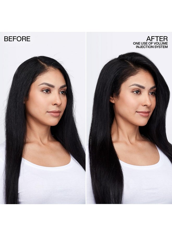 Redken Volume Injection Shampoo | Lightweight Volume Shampoo For Fine Hair | Adds Volume, Lift, and Body to Flat Hair | Soft, Shiny Finish | Paraben Free