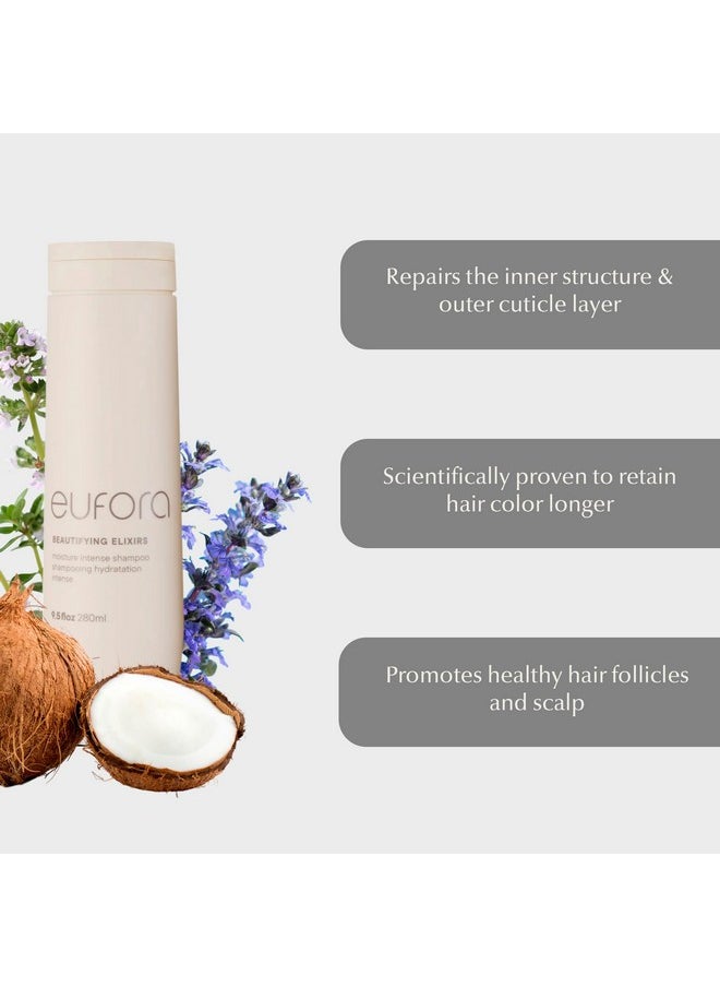 Eufora Beautifying Elixirs Moisture Intense Shampoo 9.5 Oz