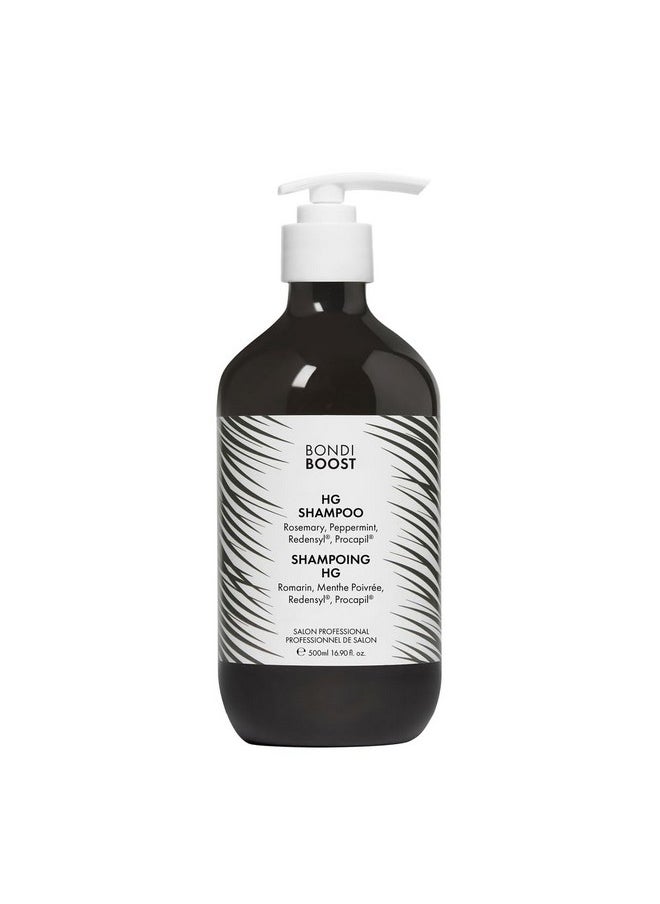 BONDIBOOST HG Shampoo [16.90 fl oz], Improves Appearance for Thinning Hair & Volumizing Formula + Hydrating + Nourishing + Sulfate/Paraben Free for Women + Men, Vegan/Cruelty-Free, Australian Made