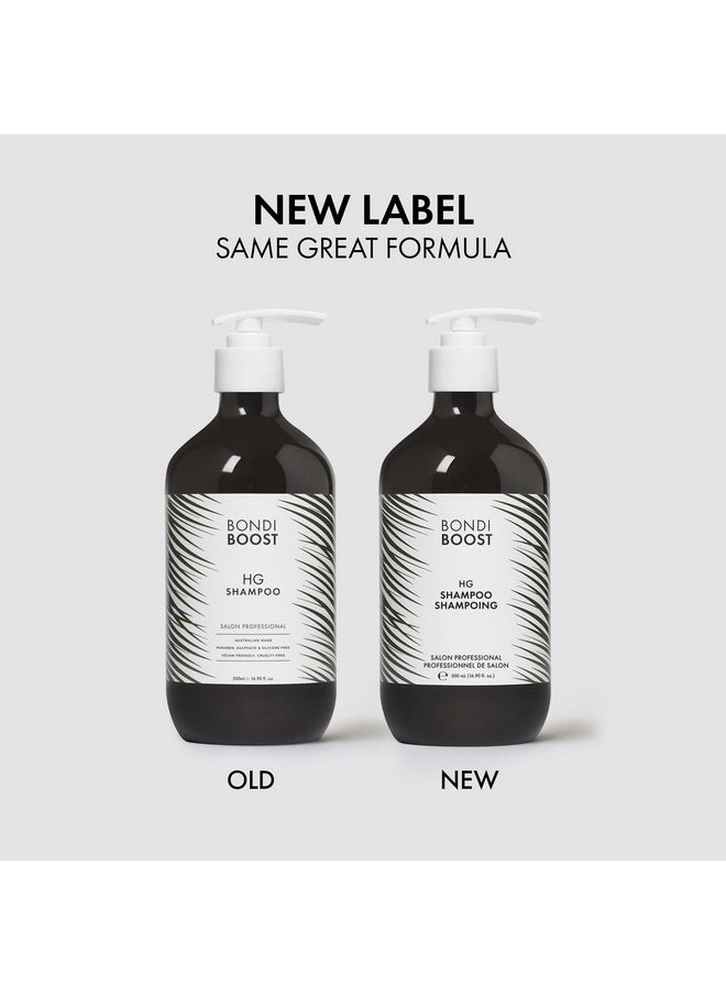 BONDIBOOST HG Shampoo [16.90 fl oz], Improves Appearance for Thinning Hair & Volumizing Formula + Hydrating + Nourishing + Sulfate/Paraben Free for Women + Men, Vegan/Cruelty-Free, Australian Made