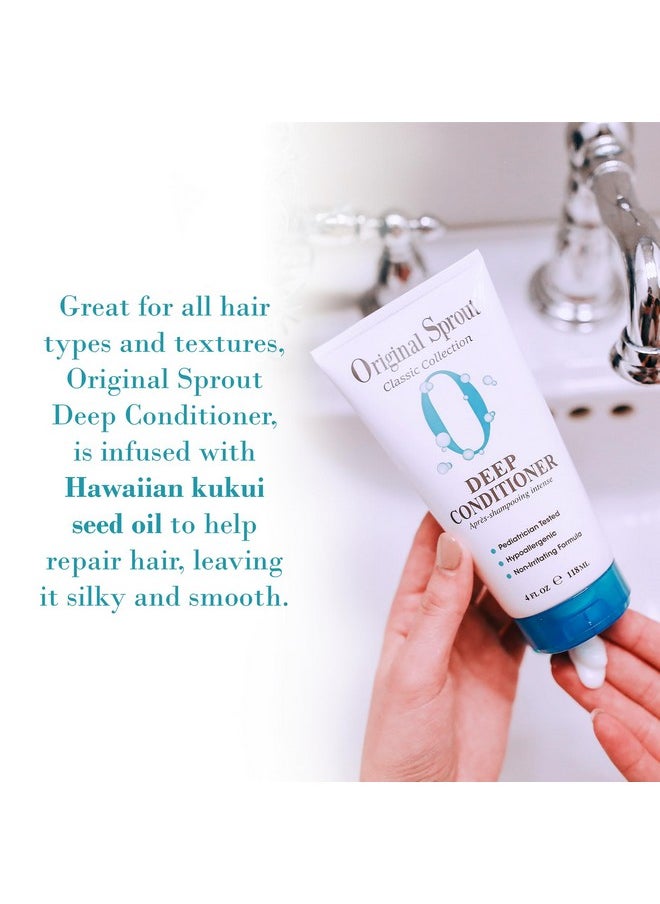 Original Sprout Deep Conditioner for All Hair Types, Vegan Conditioner, 32 oz. Bottle