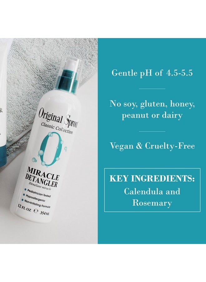 Original Sprout Miracle Detangler, Leave-In Conditioner Treatment for All Hair Types, 8 oz. Bottle