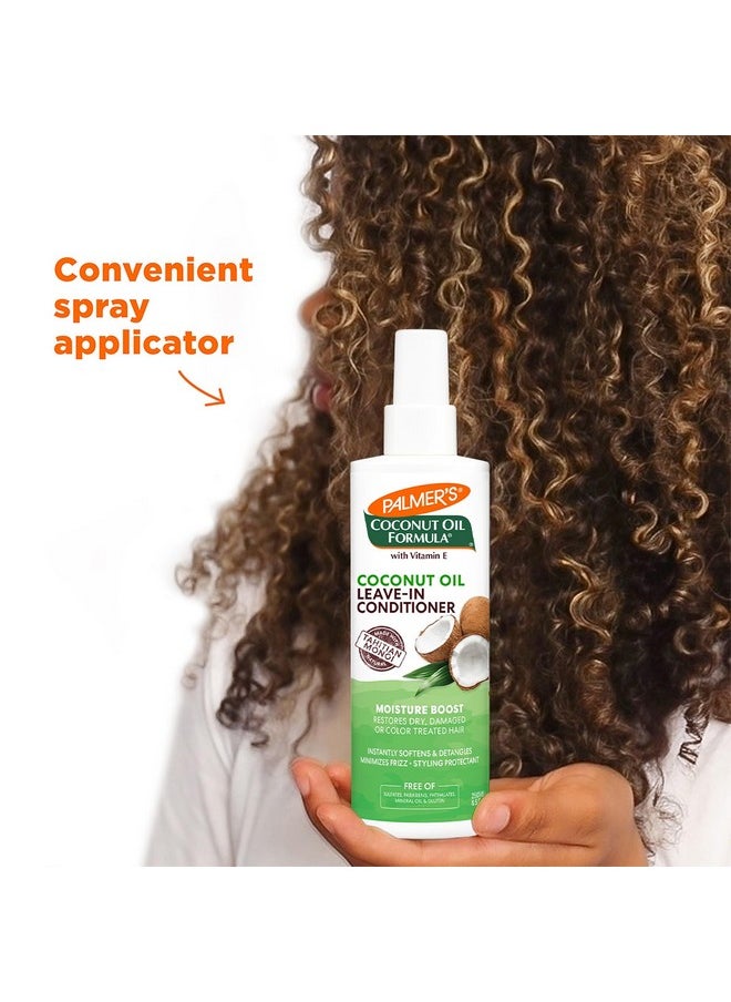 Palmer's Coconut Oil Formula Moisture Boost Leave-In Conditioner, 8.5 Ounce