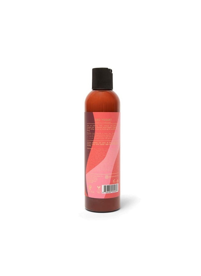 As I Am Long and Luxe GroYogurt Leave-In Conditioner - 8 Ounce - with Yogurt, Pomegranate, & Passion Fruit - Moisturizes & Hydrates Curls