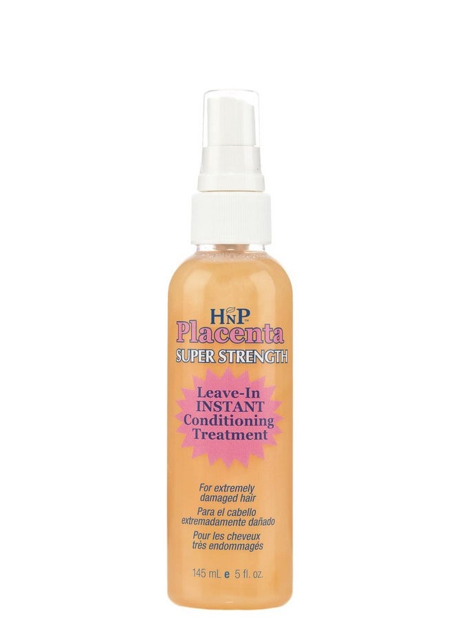 HNP Placenta Super Strength Leave-in Conditioning Hair Treatment Pump, 5 Oz