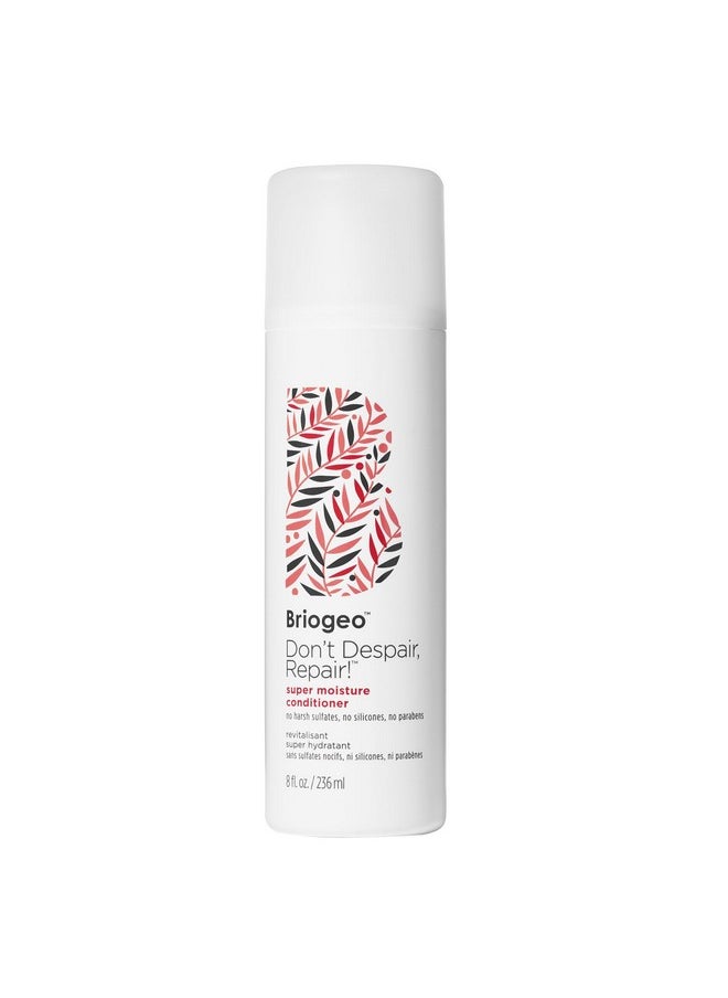 Briogeo Don't Despair, Repair! Super Moisture Conditioner, for Dry, Damaged Hair, Hair Moisturizer featuring Argan Oil, Vegan, Cruelty-Free, 8 fl oz