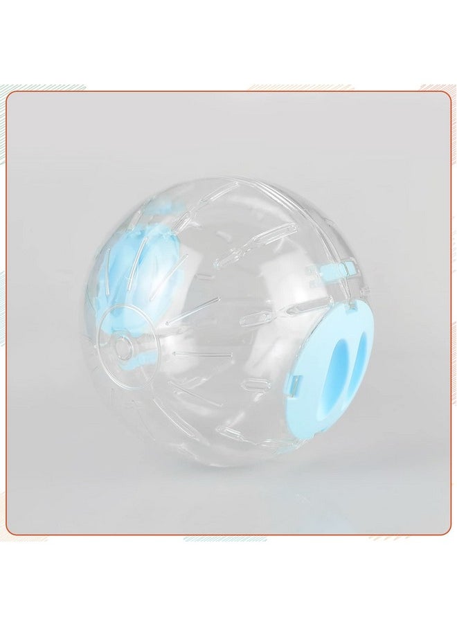 Andiker Hamster Ball, 5.52in Transparent Hamster Running Ball with Breathable Holes Easy to Install Hamster Exercise Ball for Small Animals to Keep Fit or Do More Sports Hamster Wheels