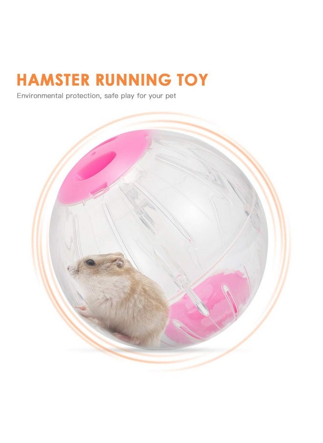 POPETPOP Hamster Running Ball, Exercise Ball Small Animal Exercise Wheel Hamster Exercise Toys Hamster Rolling Ball Toy Mini Ball Spinner Toys for Gerbils Guinea Pigs Hedgehog