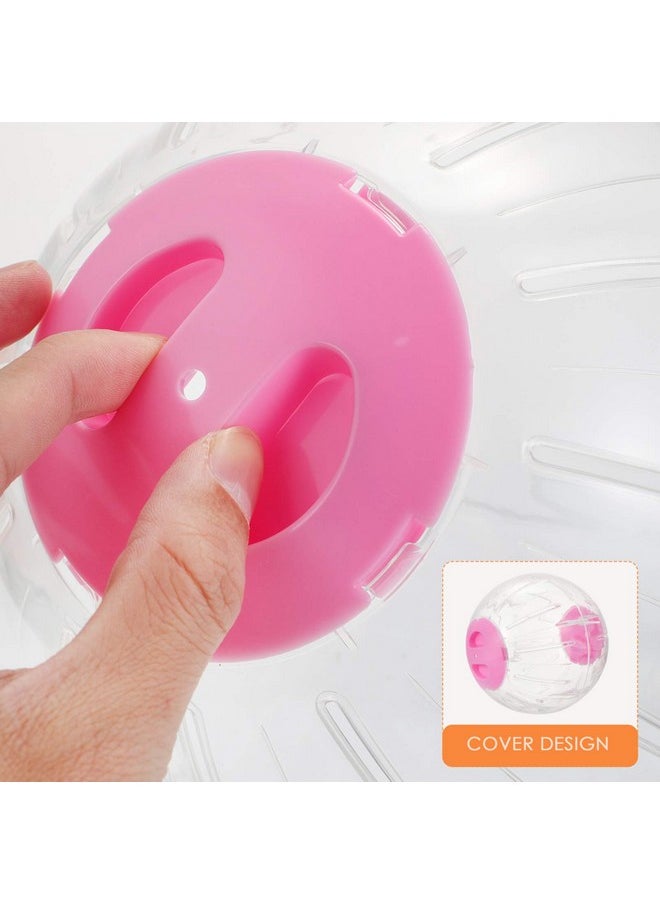 POPETPOP Hamster Running Ball, Exercise Ball Small Animal Exercise Wheel Hamster Exercise Toys Hamster Rolling Ball Toy Mini Ball Spinner Toys for Gerbils Guinea Pigs Hedgehog