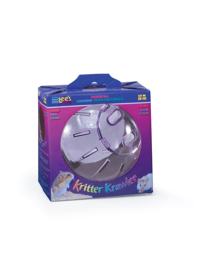 Lee's Kritter Krawler Mini Exercise Ball, 5-Inch, Colored