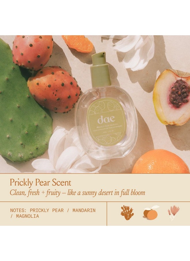 DAE Prickly Pear Hair Oil - Smooths Frizz, Hydrates, Prevents Breakage, Detangles, & Adds Shine (0.6 oz)