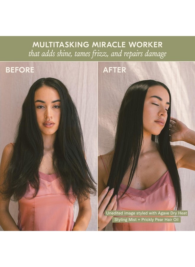 DAE Prickly Pear Hair Oil - Smooths Frizz, Hydrates, Prevents Breakage, Detangles, & Adds Shine (0.6 oz)