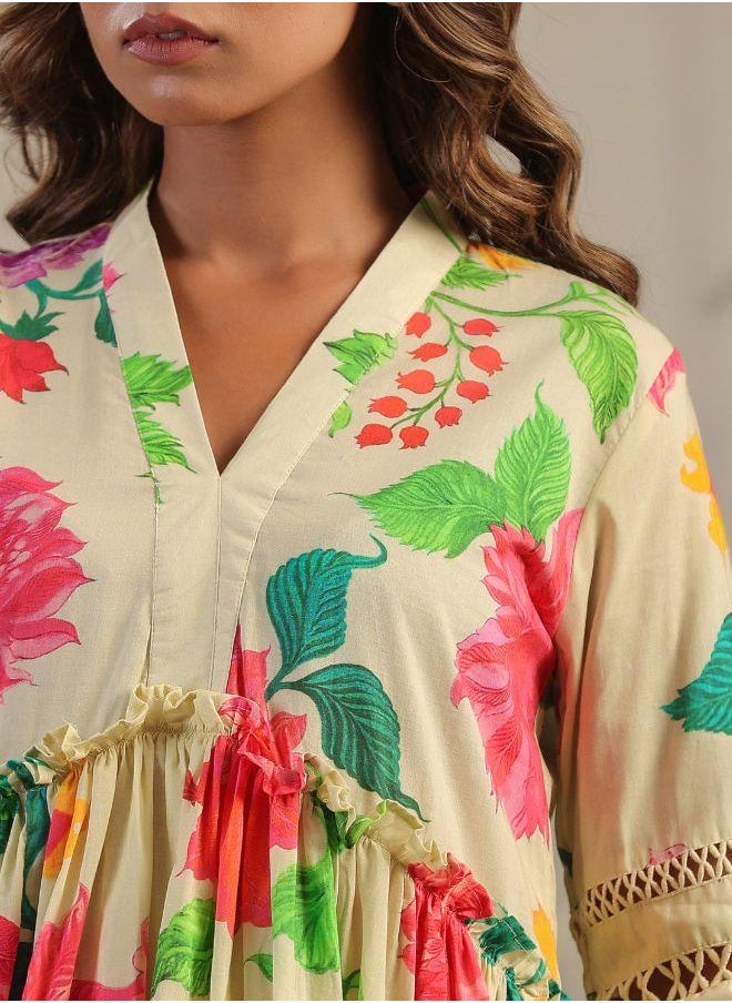 Floral Print Dress