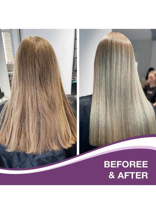 Karseell maca power Purple Hair Mask Professional Neutralizes Brass & Yellow Tones For Blonde Silver Gray Highlighted Hair 16.90 oz 500ml