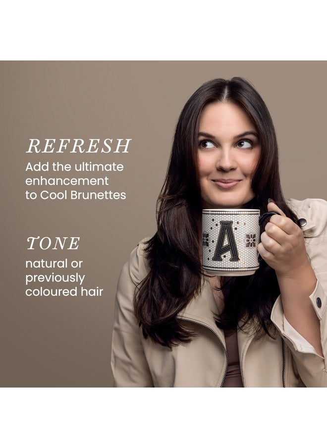 ALOXXI InstaBoost Conditioning Color Mask in Cool Cocoa Beans, Deposits Dark Brown Color and Deeply Conditions Hair, 6.8 Fl Oz