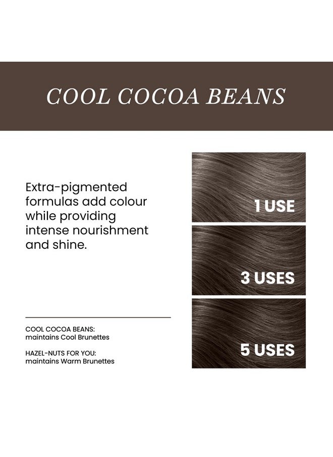 ALOXXI InstaBoost Conditioning Color Mask in Cool Cocoa Beans, Deposits Dark Brown Color and Deeply Conditions Hair, 6.8 Fl Oz