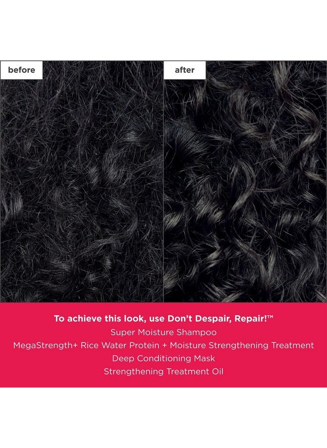 Briogeo Don't Despair, Repair! Megastrength+ Rice Water Protein Treatment, Moisture Strengthening Hair Treatment, Dry and Damaged Hair, Vegan, Cruelty-Free, 5 fl oz