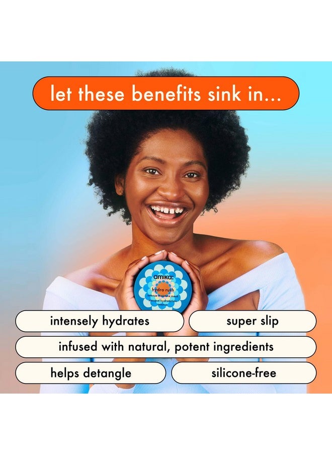 amika hydro rush intense moisture mask with hyaluronic acid
