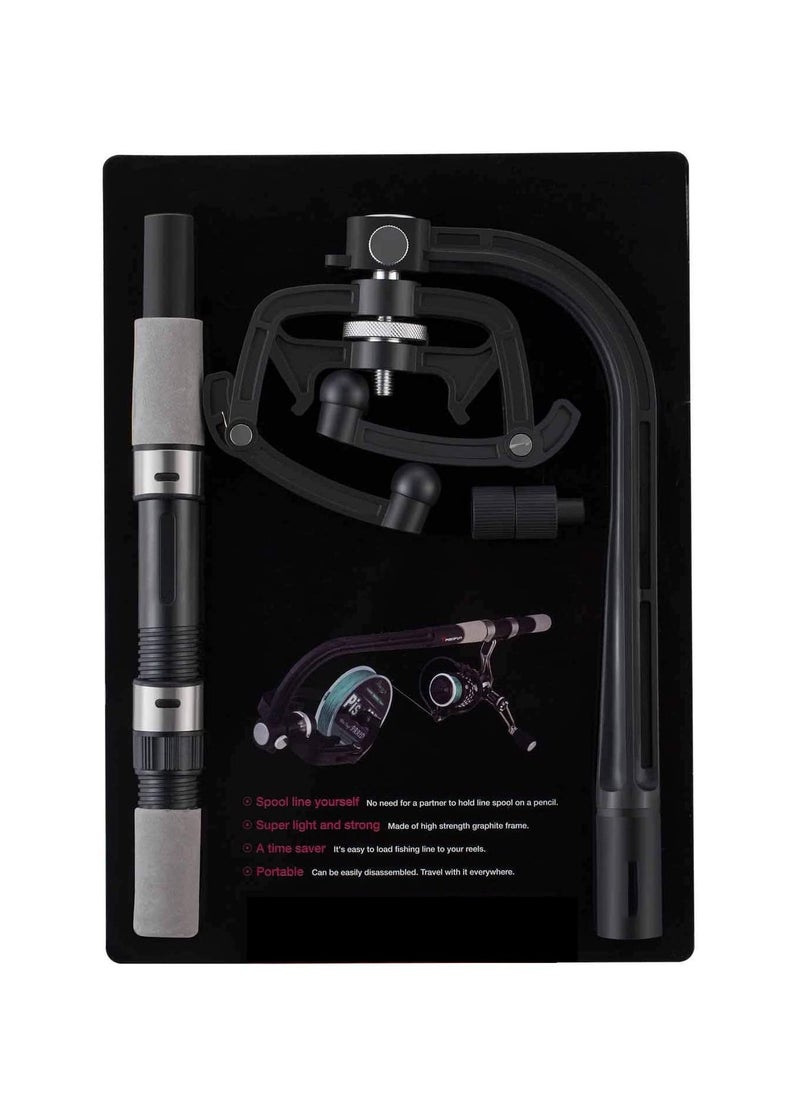 Fishing Line Spooler, Fishing Line Winder Spooler, Fishing Reel Spooler Machine, Line Spooler for Spinning Rreels and Baitcaster,Spinning Reel System,Fishing Accessories