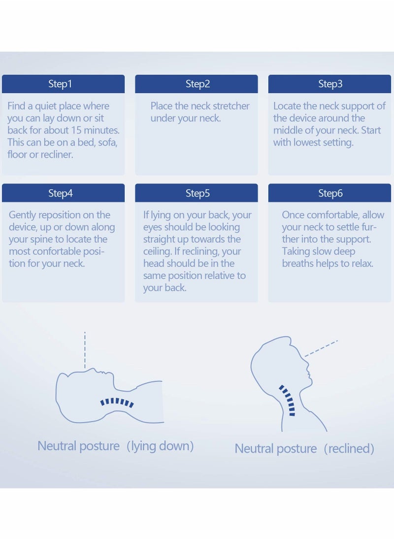 Neck Stretcher for Neck Pain Relief, Upper Back and Shoulder Relaxer