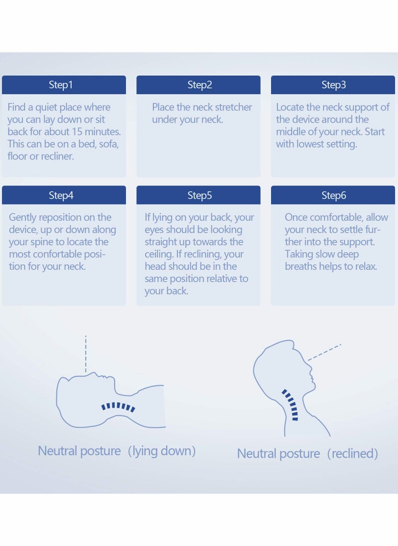 Neck Stretcher for Neck Pain Relief, Upper Back and Shoulder Relaxer