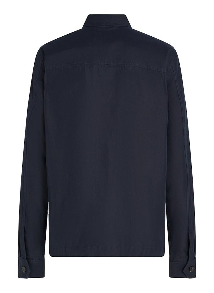 Cotton Nylon Shirt Jacket