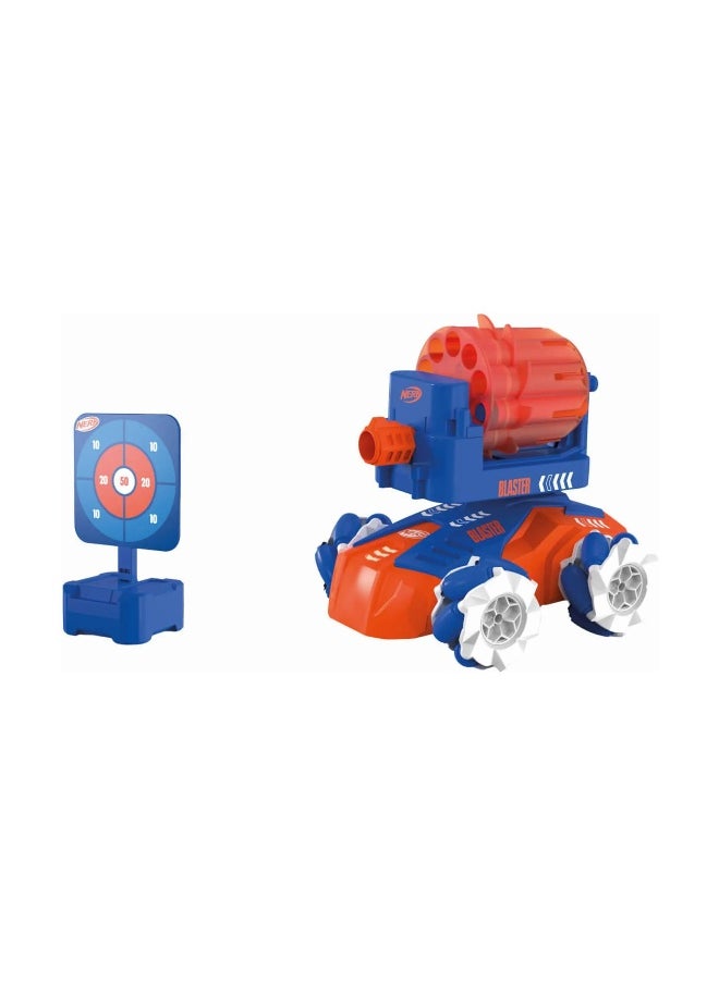 Carrera Nerf Blasting 2.4 GHz RC Car (Orange/Blue)