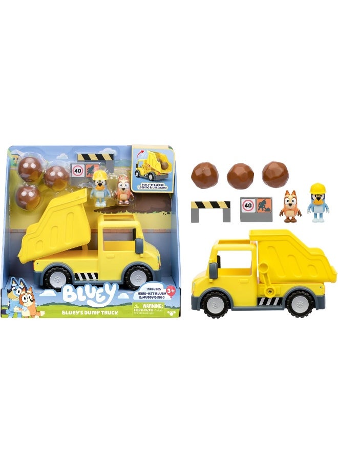 Bluey Dump Construction Truck Toy Set