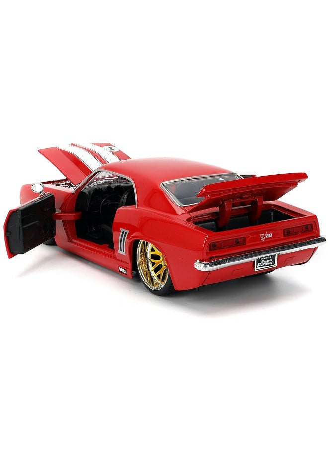 Jada Fast & Furious 1969 Chevrolet Camaro Die-cast Car (1:24, Red)