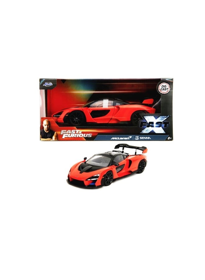 Jada Fast & Furious McLaren Senna Die-Cast Vehicle (1:24, Red)