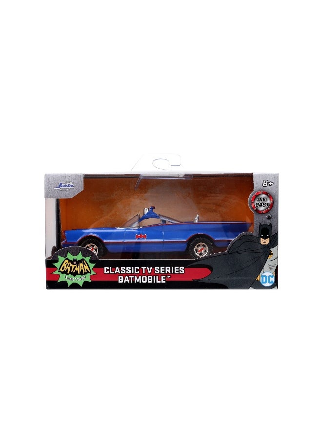 Jada DC Batman 1966 Classic TV Series Batmobile Die-cast Car (1:32, Blue)