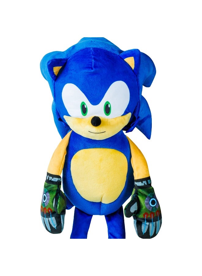 Sonic Prime Plush Backpack (27.94 cm) for Boys