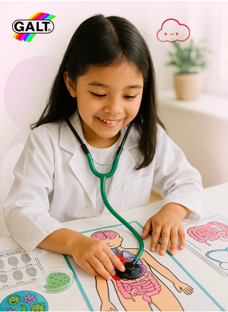 Body Lab Biology Science Kit for Children 6+ | 14 Fun Experiments | Explore and Discover STEM | Includes 32-Page Lab Book | Dimensions 31x7x22 cm