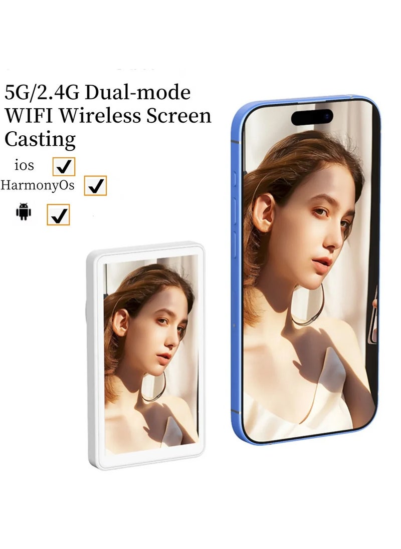 Magnetic Phone Vlog Selfie Monitor Screen | Mirroring Device | Screen casting device for vloggers, live streamers, and creators