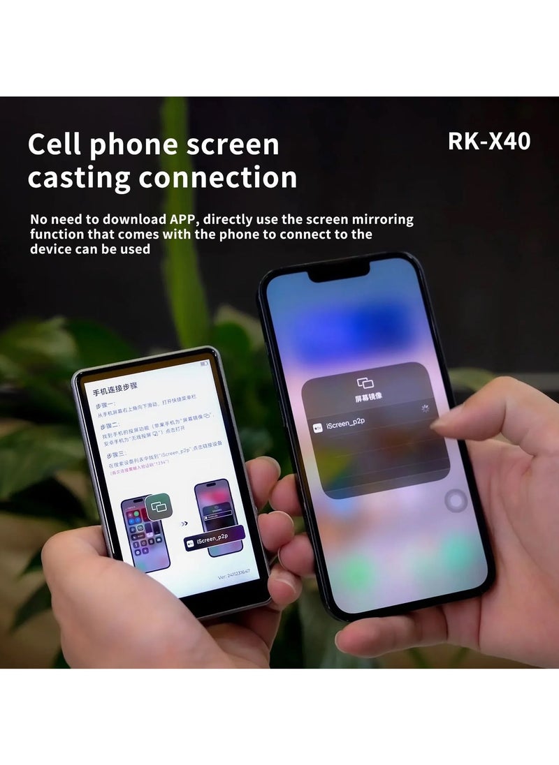 Magnetic Phone Vlog Selfie Monitor Screen | Mirroring Device | Screen casting device for vloggers, live streamers, and creators