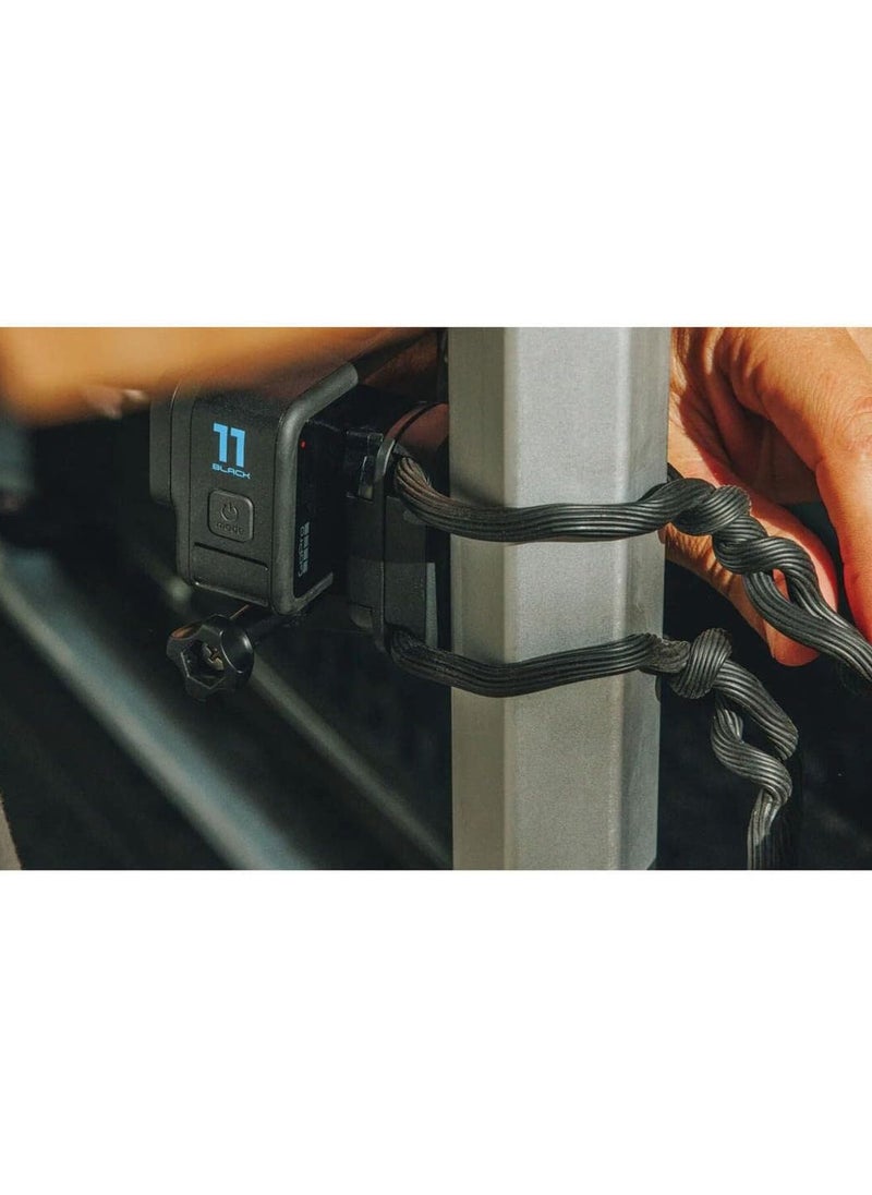 GoPro Gumby Flexible Grip Mount with Gear Ties - Compatible on all GoPro cameras