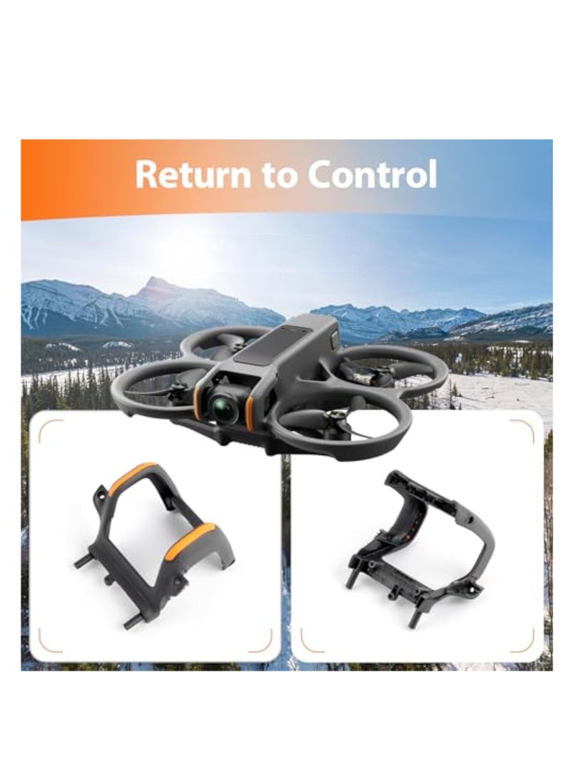 Gimbal Bumper for DJI Avata 2, Camera Front Frame Replacement, Lens Safety Bumper, Drone Accessories PTZ Protect Bar, Aluminum Alloy Camera Anti-Collision, Drone Accessories