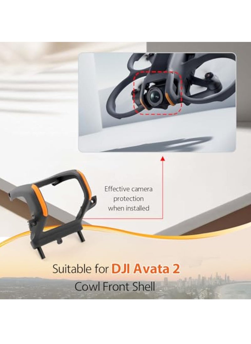 Gimbal Bumper for DJI Avata 2, Camera Front Frame Replacement, Lens Safety Bumper, Drone Accessories PTZ Protect Bar, Aluminum Alloy Camera Anti-Collision, Drone Accessories