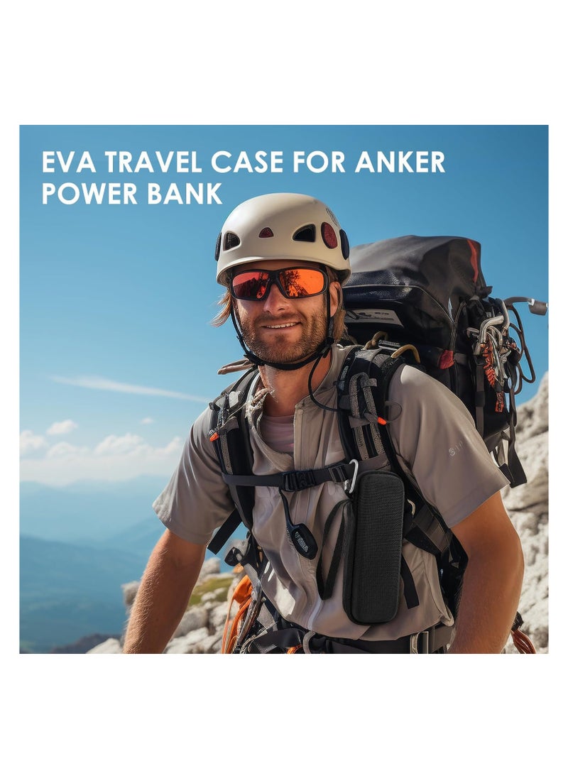 Carry Case for Anker, Hard Travel Case Replacement for Anker Power Bank, EVA Hard Travel Bag Box, EVA Protective Travel Case Carrying Bag for Prime Power Bank 20000mAh 200W (For 20000mAh 200W)