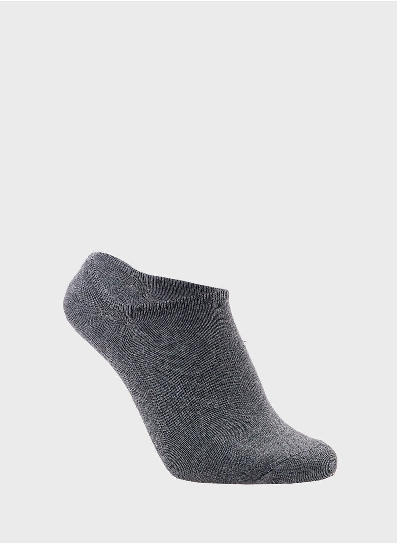 Kids 6 Pack Non Terry No Show Socks